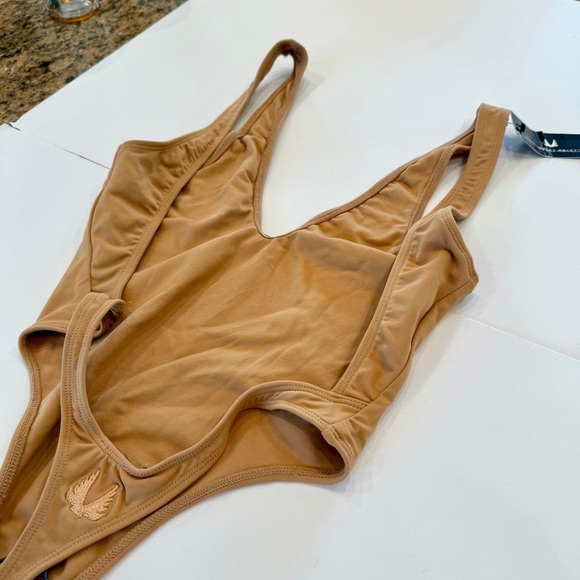NWT Minimale Animale Nude Thong Swim Suit One Piece Bathing suit skin tone - Picture 8 of 15